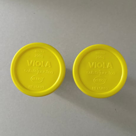 Finland VIOLA glass jar clear