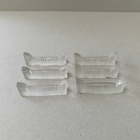 Finland iittala glass knife rest