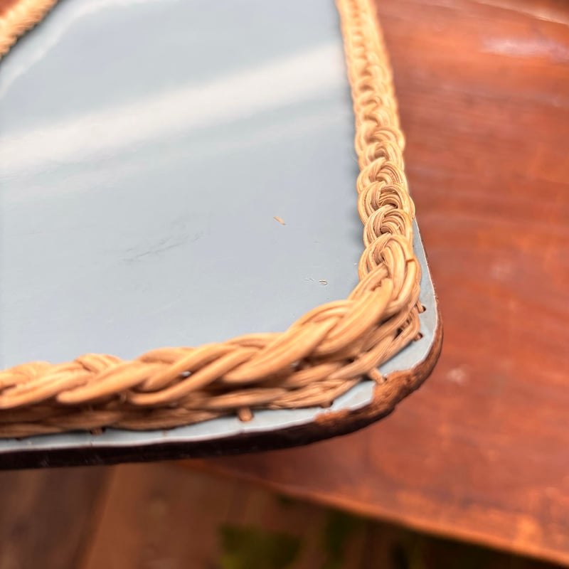 Finland 籐付きトレイ 細長 | retro number