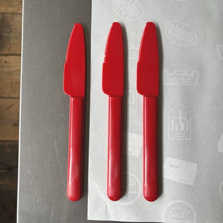 Finland SARVIS easy day cutlery red