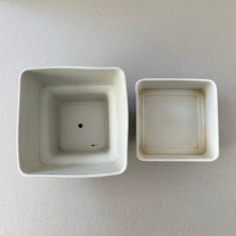 arabia flower pot LB2 white