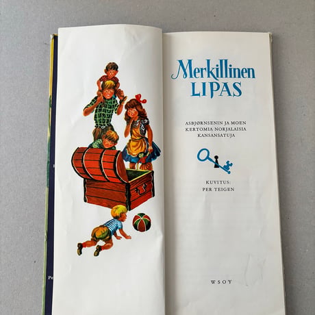 Finland book Merkillinen lipas