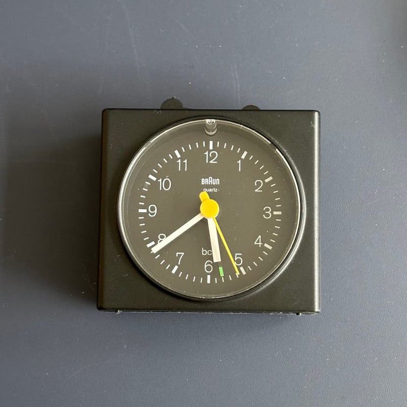 braun Alarm Clock black AB40sl | retro number