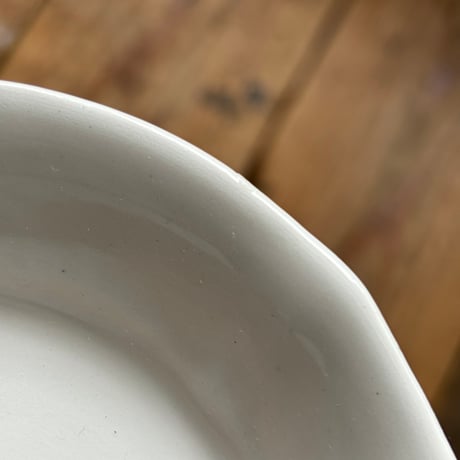 arabia mini plate 13cm white なみなみ