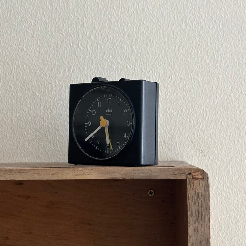 希少　ビンテージ　完動品　braun AB 40 sl braun Alarm Clock black AB40sl | retro number