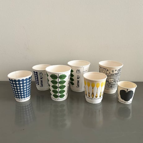 Sweden McDonald × Stig Lindberg adam paper cup 2005