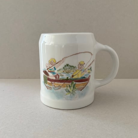 sauna mug lilien porzellan