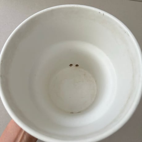 arabia flower pot SL white