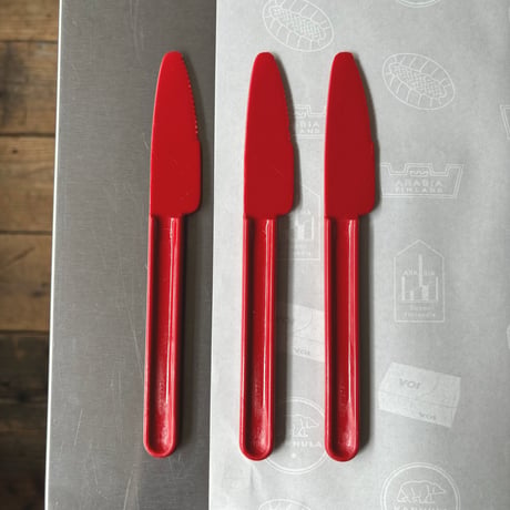 Finland SARVIS easy day cutlery red