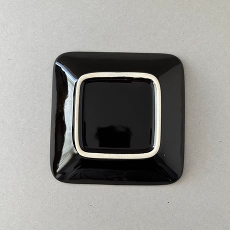 arabia kilta square plate black