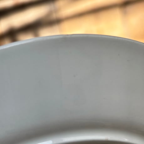 arabia emilia? plate black motif