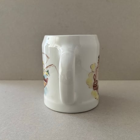 sauna mug lilien porzellan