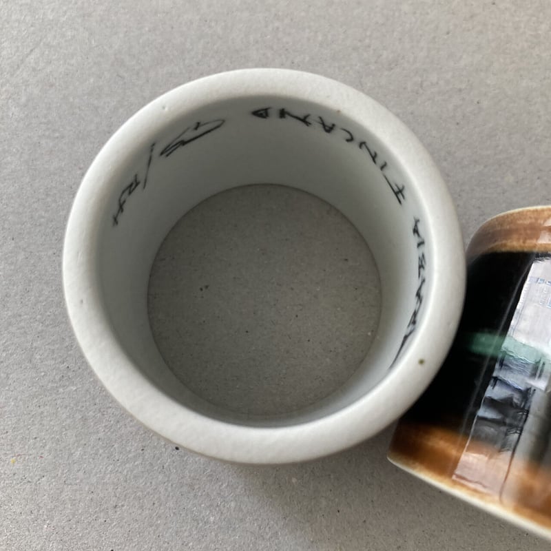 arabia handcraft egg & napkin holder Gunnel Sal