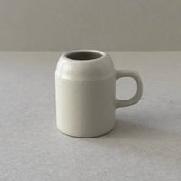 arabia mini mug white