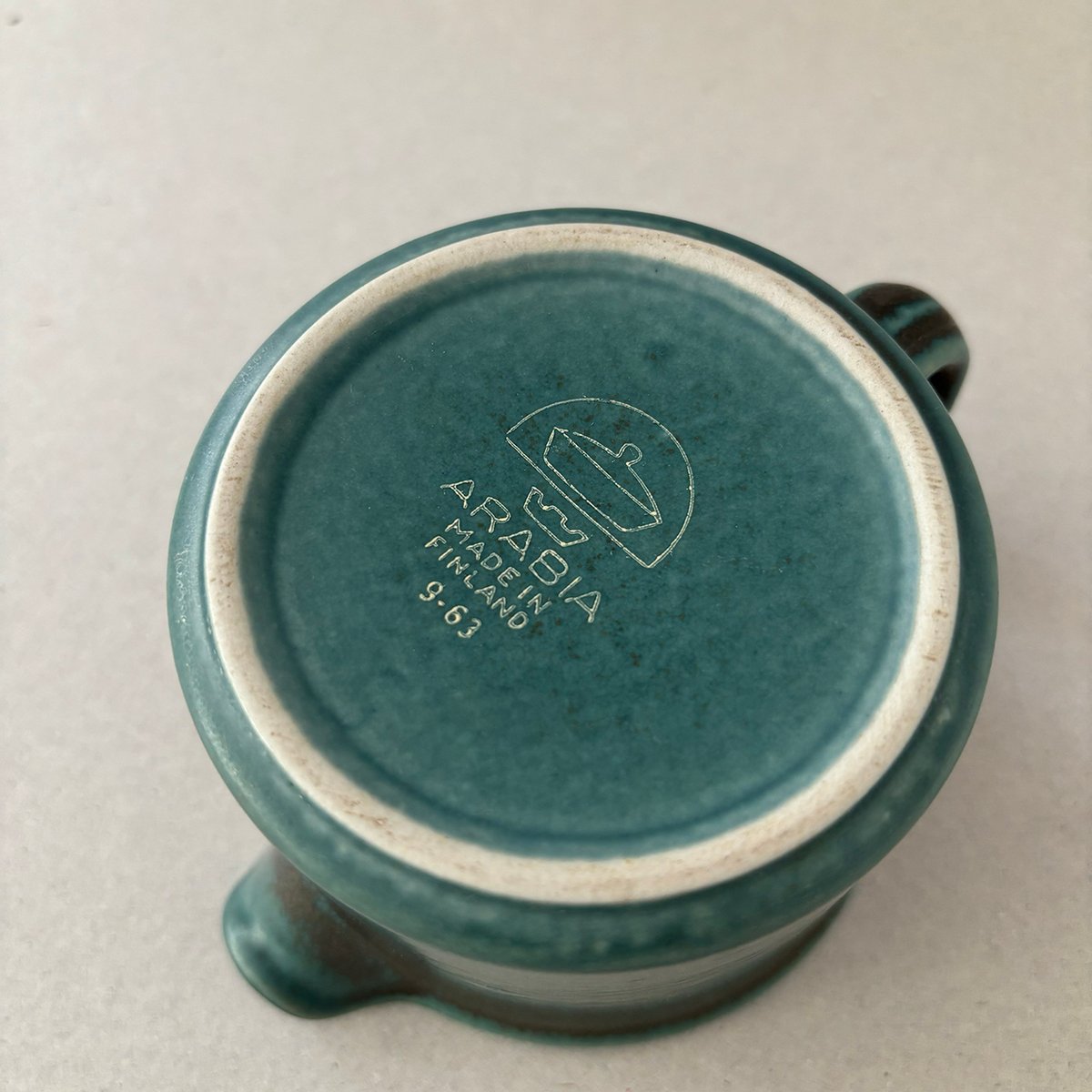 arabia blue ruska クリーマー | retro number arabia blue ruska クリーマー | retro number