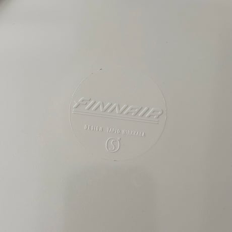 Finnair Caravelle melamin plate 20cm Tapio Wirkkala