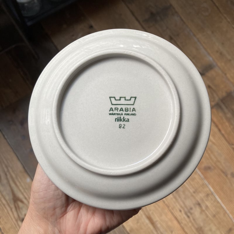【廃盤品レア】ARABIAトゥテッキー　カップ＆ボウル arabia riikka cup & saucer B | retro number