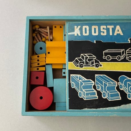 KOOSTA ISE wood brock set car