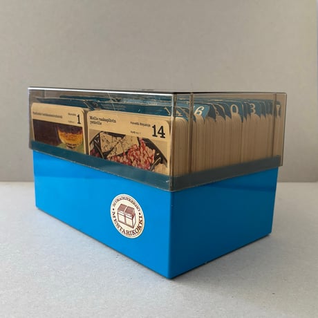 Finland recipe card box set