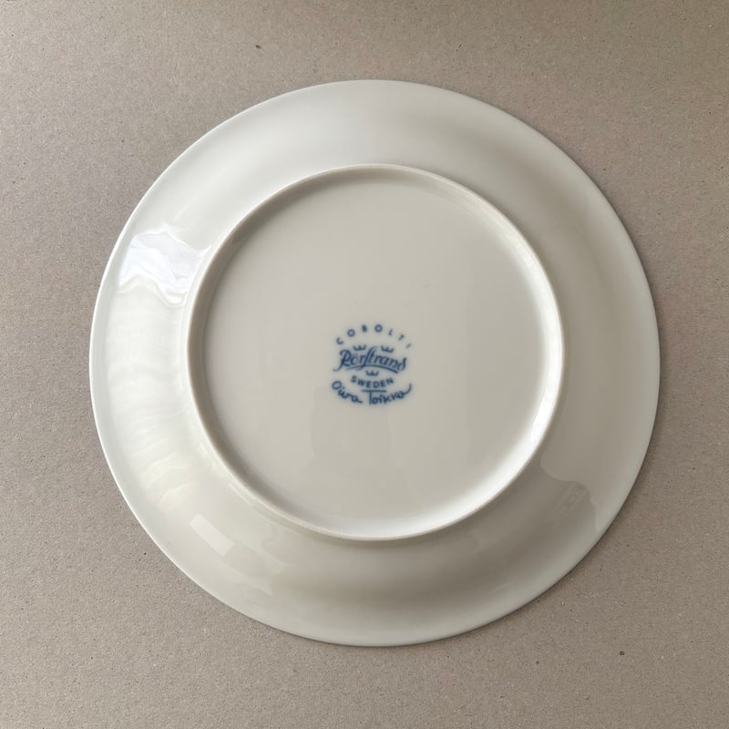 rorstrand cobolti plate 21cm | retro number