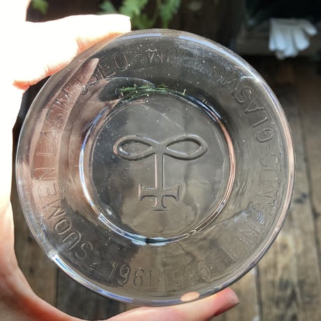 suomen lasimuseo riihimaki glass plate 1961-1986