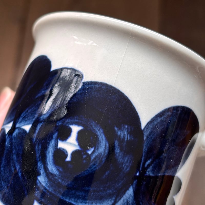 arabia anemone mug B | retro number