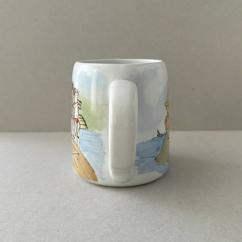 Sauna 2008-2011年 サウナ ヘルヤ マグカップ アラビア マグ 2 arabia sauna mug summer | retro number