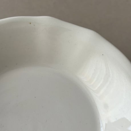 arabia mini plate 13cm white なみなみ