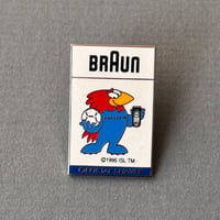 1998 FIFA W杯 × BRAUN pin