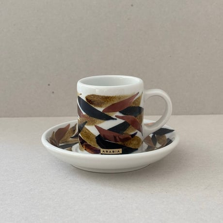 arabia G.O.G. mini cup & saucer