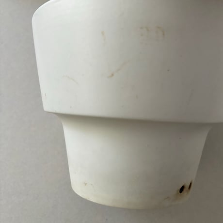 arabia flower pot SL white