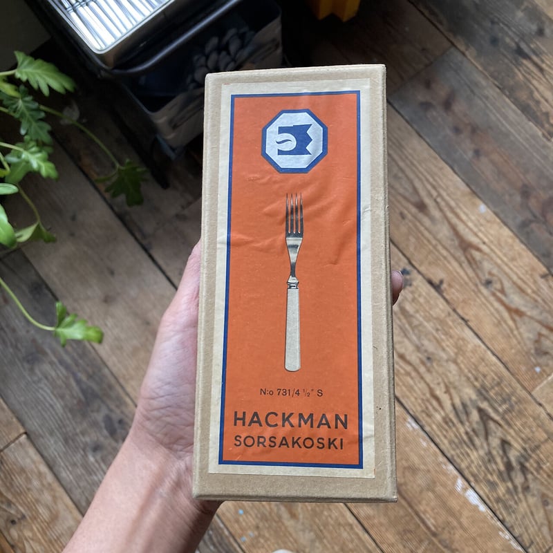 未使用 HACKMAN ハックマン フォーク 箱入6本 長さ20cm 楽天市場
