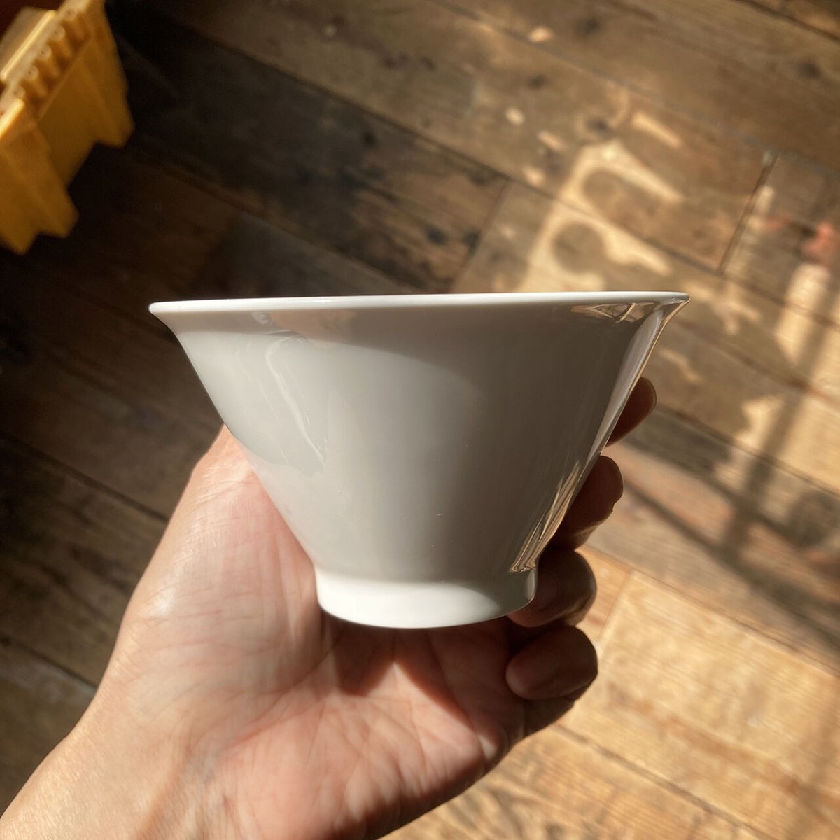 arabia harlekin bowl white | retro number