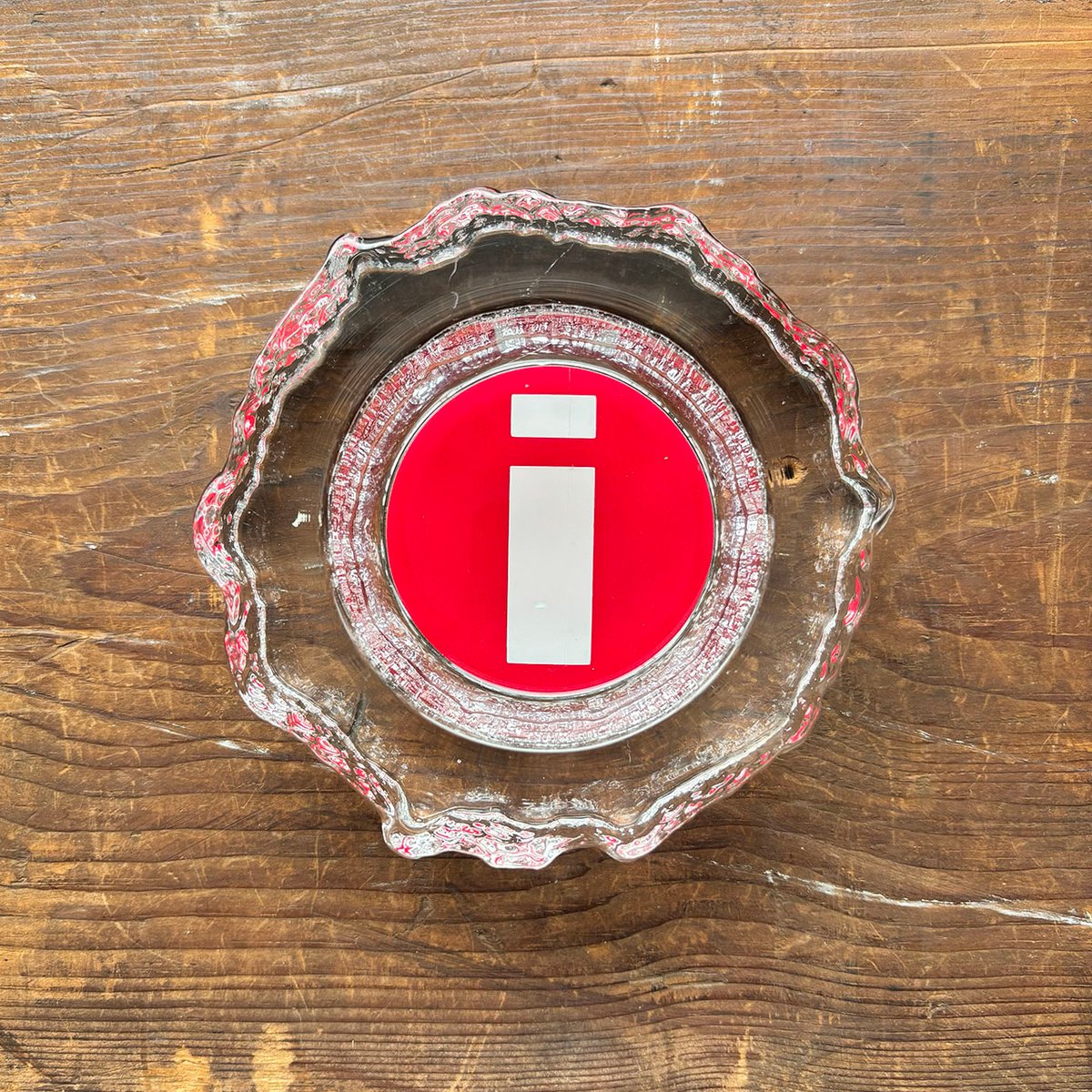 iittala logo Aslak ashtray Tapio Wirkkala | ret
