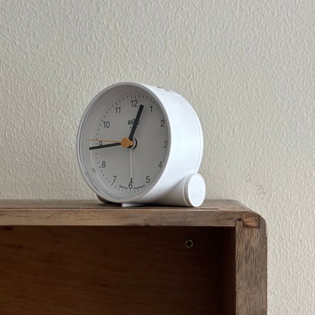 braun Alarm Clock white BNC001 WHWH