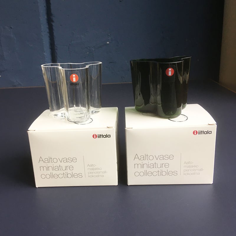 alvar aalto collection mini vase clear | retro  