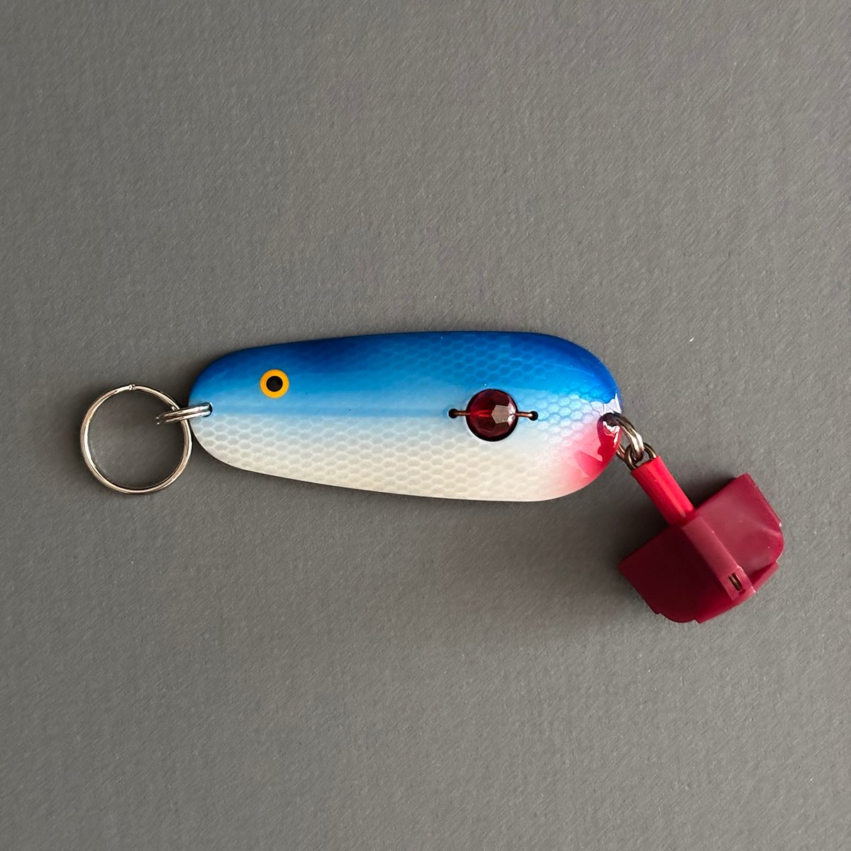 key holder / Fish ルアー/ JAK original | retro number
