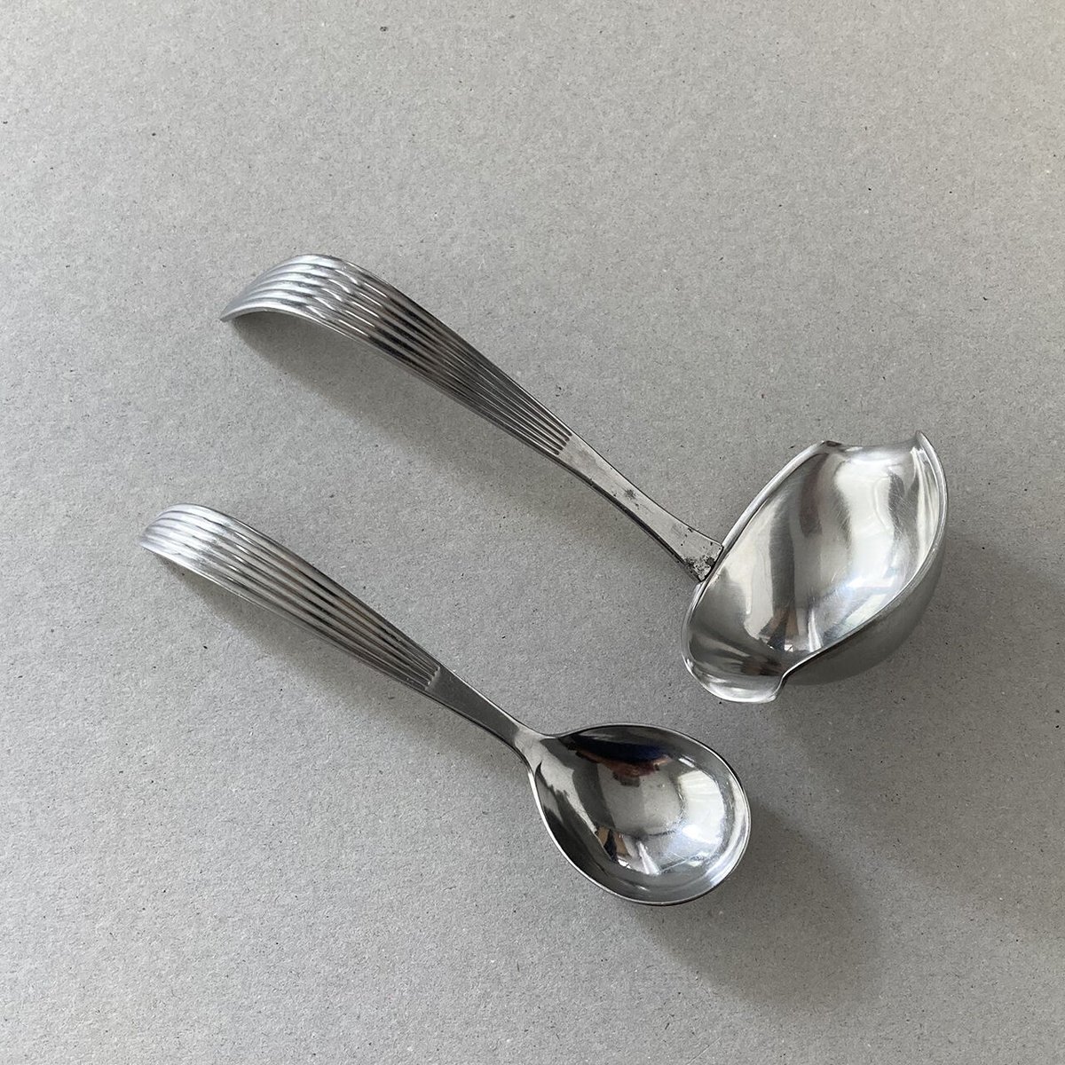 Hackman scandia ladle spoon | retro number