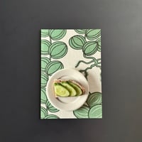 original postcard green