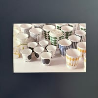 original postcard Mac Donald's cup