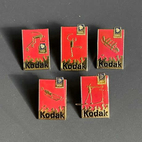 【26】1994 Lillehammer olympic pin kodak 5pces.