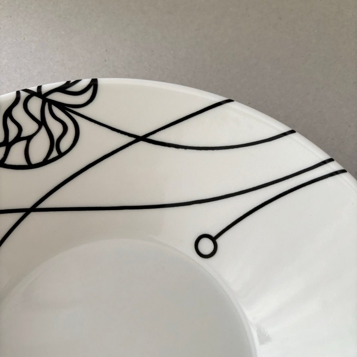 marimekko × teema bowl bottna | retro number marimekko × teema bowl bottna | retro number