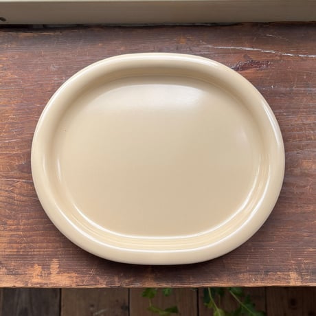 Finland SARVIS easy day oval plate L beige
