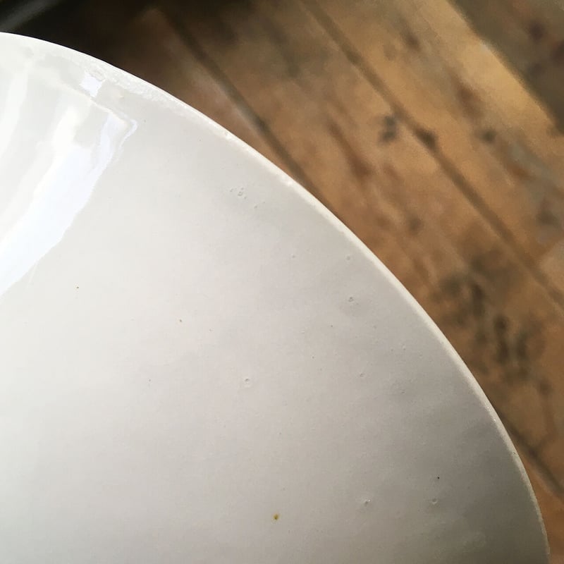 arabia kilta? bowl white | retro number