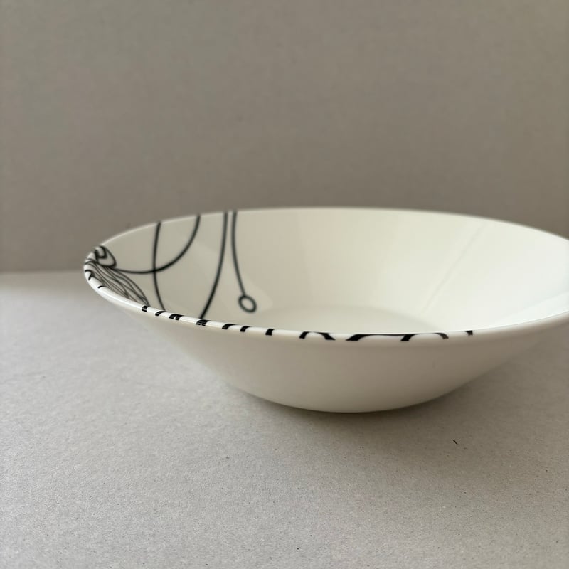 marimekko × teema bowl bottna | retro number marimekko × teema bowl bottna | retro number