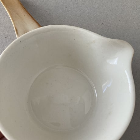 arabia  mini pan with lid brown