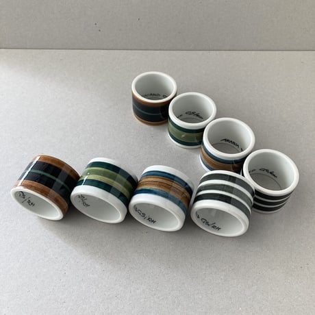 arabia handcraft egg & napkin holder Gunnel Sallmén bara