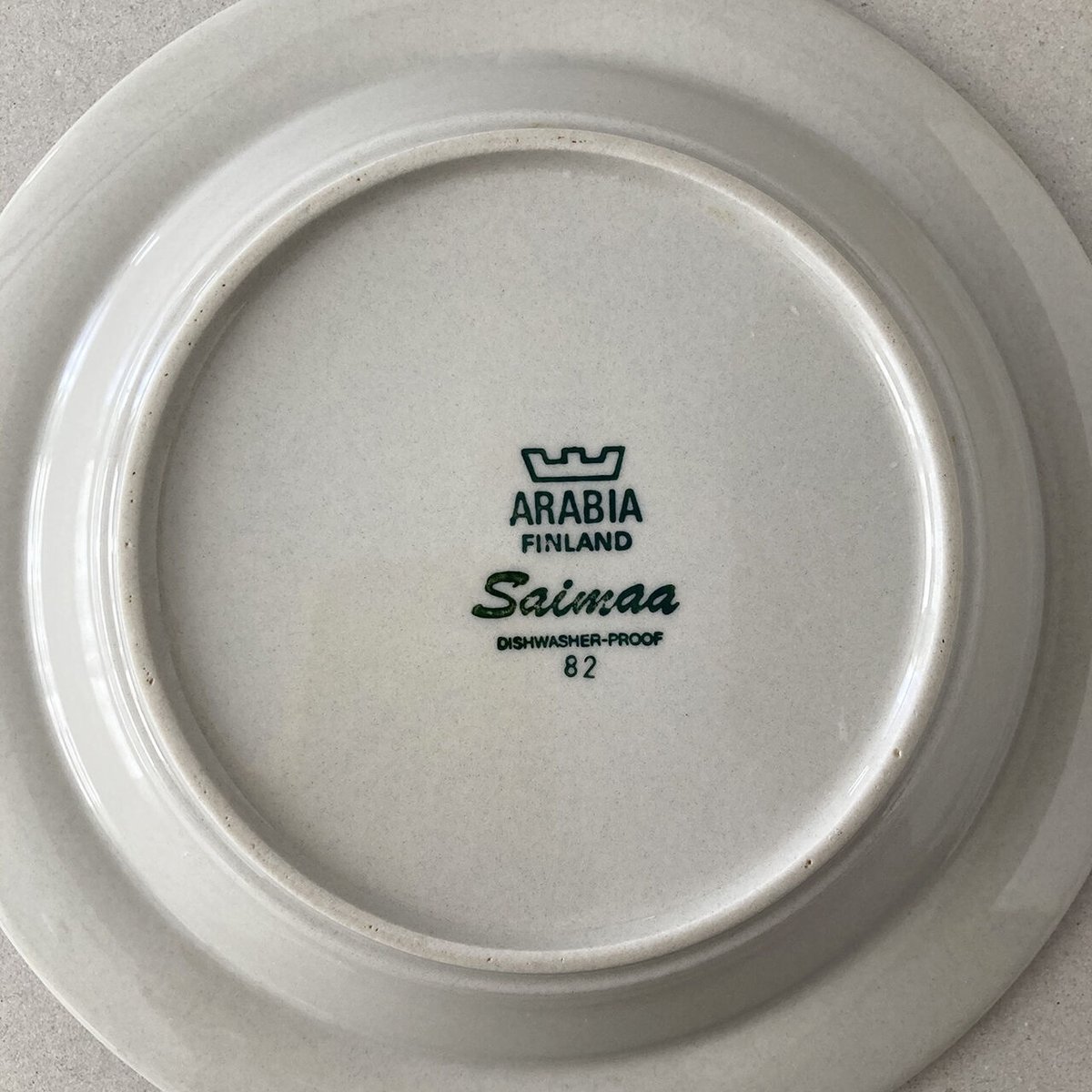 usariko　アラビアarabia saimaaラージプレートビンテージ usariko アラビアarabia saimaaラージプレートビンテージ usariko