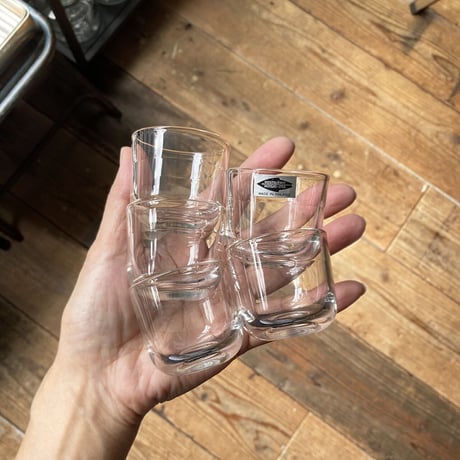 Nuutajarvi fasetti shot glass  Kaj Franck