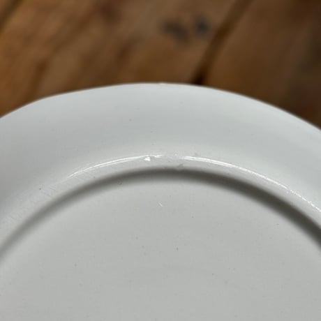 arabia mini plate 13cm white なみなみ